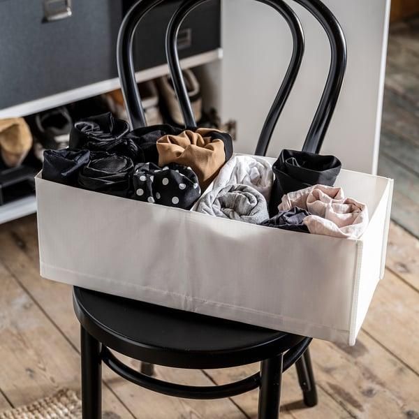 Коробка с отделениями IKEA STUK 20х51х18 см Белая 804.744.34 804.744.34 ➜ Пакуємо МИ📦 фото