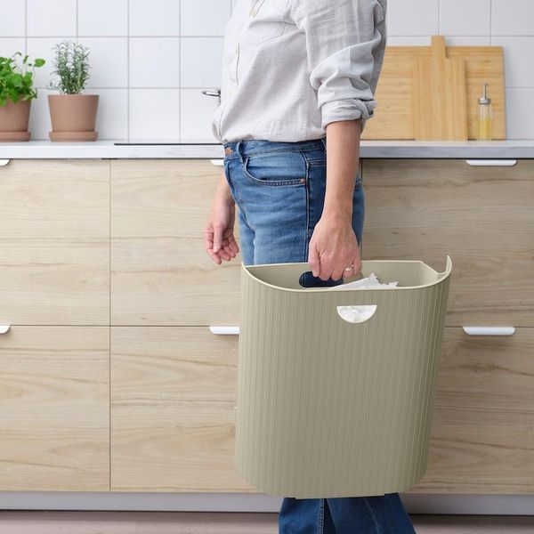 Контейнер для мусора IKEA G&Aring;RDSBUTIK 21 л Серо-бежевый 705.651.99 705.651.99 ➜ Пакуємо МИ📦 фото
