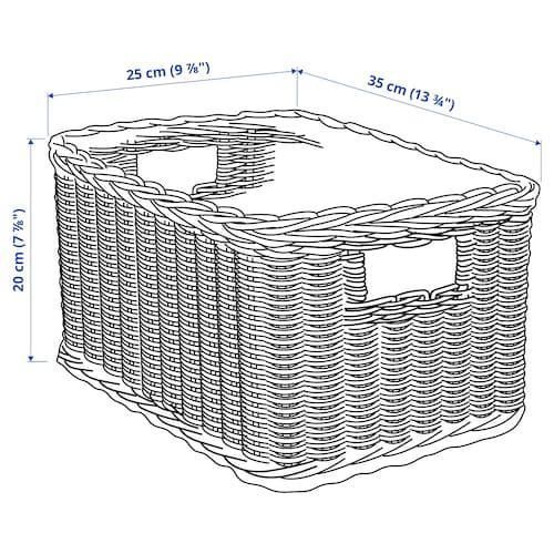 Корзина IKEA TRUMMIS 25х35х20 см 605.008.20 Ручная работа 605.008.20 ➜ Пакуємо МИ📦 фото Корзина IKEA TRUMMIS 25х35х20 см 605.008.20 Ручная работа 605.008.20 ➜ Пакуємо МИ📦 фото