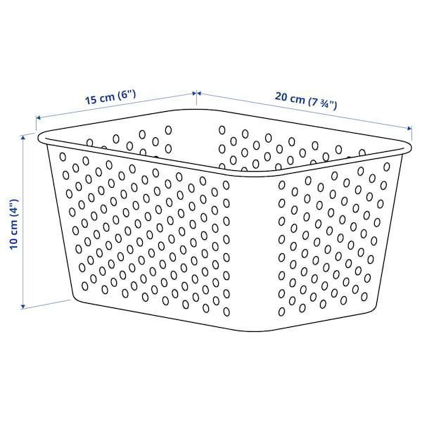 Контейнер IKEA PLOGSV&Auml;NG 15x20x10 см Белый 205.934.54 205.934.54 ➜ Пакуємо МИ📦 фото