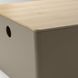 Контейнер с крышкой IKEA KUGGIS 26x35x15 см Темно-серый / бамбук 895.826.17 895.826.17 ➜ Пакуємо МИ📦 фото 3
