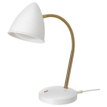 Настольная лампа IKEA ISN&Aring;LEN Белая 605.012.64 605.012.64 ➜ Пакуємо МИ📦 фото