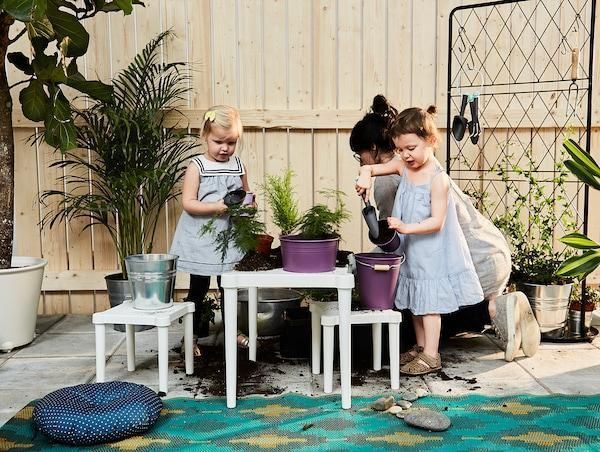 Детский табурет IKEA UTTER Белый 503.577.85 503.577.85 ➜ Пакуємо МИ📦 фото