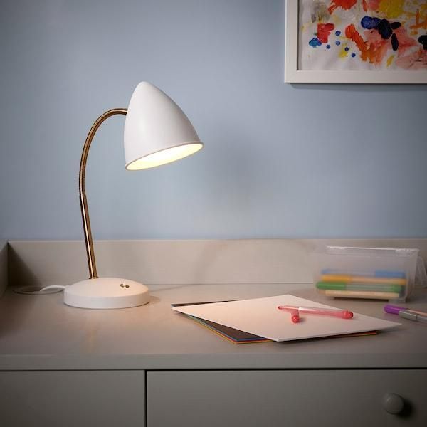 Настільна лампа IKEA ISNÅLEN Біла 605.012.64 605.012.64 ➜ Пакуємо МИ📦 фото Настільна лампа IKEA ISNÅLEN Біла 605.012.64 605.012.64 ➜ Пакуємо МИ📦 фото