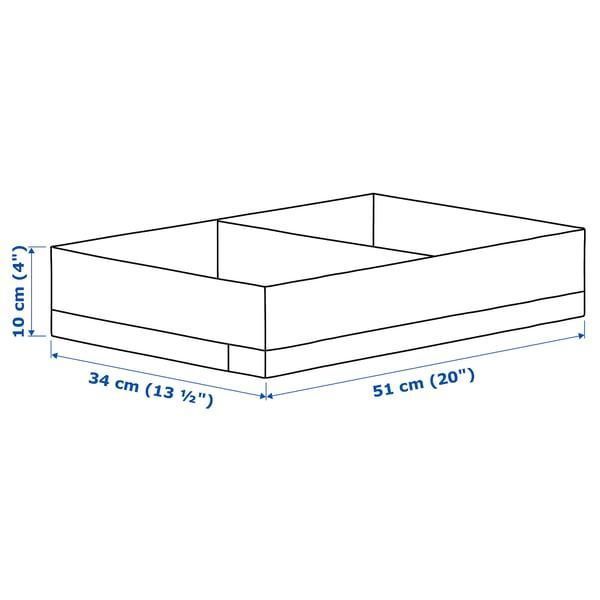 Коробка с отделениями IKEA STUK 34x51x10 см Белая 904.744.38 904.744.38 ➜ Пакуємо МИ📦 фото