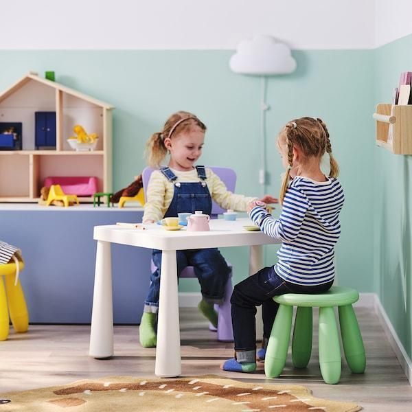 Табурет для детей IKEA MAMMUT Ярко-зеленый 405.866.07 405.866.07 ➜ Пакуємо МИ📦 фото