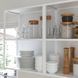 Настенный шкаф IKEA ENHET 40x30x75 см Белый 904.489.44 904.489.44 ➜ Пакуємо МИ📦 фото 2