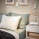 Простыня IKEA DVALA 140х200 см Серо-зеленая 405.496.29 405.496.29 ➜ Пакуємо МИ📦 фото 2