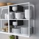 Настенный шкаф IKEA ENHET 40x30x75 см Белый 904.489.44 904.489.44 ➜ Пакуємо МИ📦 фото 5