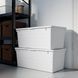 Контейнер для хранения с крышкой IKEA SOCKERBIT 38x76x30 см Белый 405.220.88 405.220.88 ➜ Пакуємо МИ📦 фото 7
