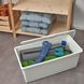 Контейнер для хранения с крышкой IKEA SOCKERBIT 38x76x30 см Белый 405.220.88 405.220.88 ➜ Пакуємо МИ📦 фото 4