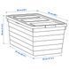 Контейнер для хранения с крышкой IKEA SOCKERBIT 38x76x30 см Белый 405.220.88 405.220.88 ➜ Пакуємо МИ📦 фото 3