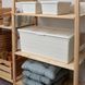 Контейнер для хранения с крышкой IKEA SOCKERBIT 38x76x30 см Белый 405.220.88 405.220.88 ➜ Пакуємо МИ📦 фото 5