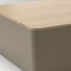 Контейнер с крышкой IKEA KUGGIS 18x26x8 см Темно-серый / бамбук 995.826.12 995.826.12 ➜ Пакуємо МИ📦 фото 2