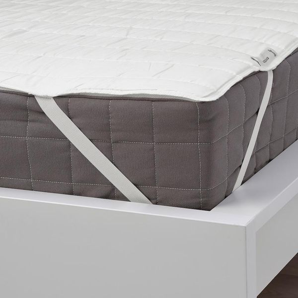 Наматрасник IKEA LUDDROS 90x200 см Белый 704.616.44 704.616.44 ➜ Пакуємо МИ📦 фото