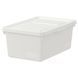 Контейнер с крышкой IKEA SOCKERBIT 38x25x15 см Белый 403.160.69 403.160.69 ➜ Пакуємо МИ📦 фото 1
