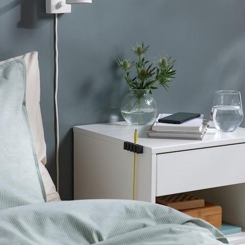 Набір тримачів кабелів IKEA KALKSTUFF 3 предмети 305.557.05 Чорний 305.557.05 ➜ Пакуємо МИ📦 фото