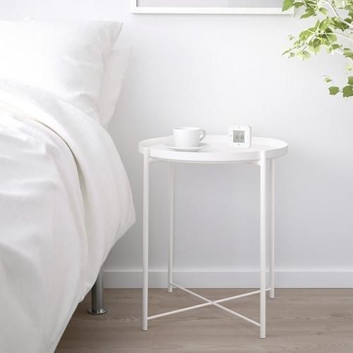 Стол-поднос IKEA GLADOM Белый 45x53 см 70337819 703.378.19 ➜ Пакуємо МИ📦 фото Стол-поднос IKEA GLADOM Белый 45x53 см 70337819 703.378.19 ➜ Пакуємо МИ📦 фото