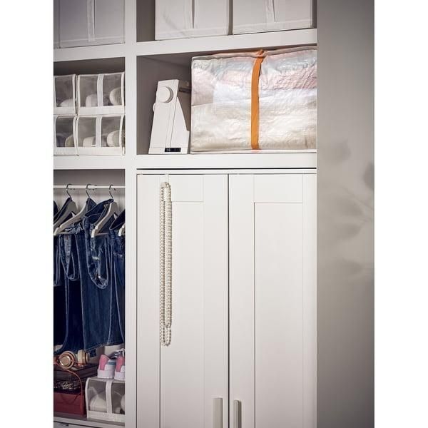 Сумка для одежды / постельного белья IKEA PÄRKLA 55x49x30 см Белая 006.011.05 006.011.05 ➜ Пакуємо МИ📦 фото Сумка для одежды / постельного белья IKEA PÄRKLA 55x49x30 см Белая 006.011.05 006.011.05 ➜ Пакуємо МИ📦 фото