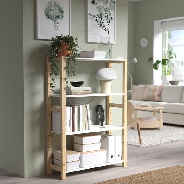Контейнер с крышкой IKEA KUGGIS 18x26x8 см Белый / бамбук 795.612.86 795.612.86 ➜ Пакуємо МИ📦 фото