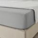 Простирадло IKEA DVALA 90х200 см Сіре 504.824.59 504.824.59 ➜ Пакуємо МИ📦 фото 2