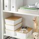 Контейнер с крышкой IKEA KUGGIS 18x26x8 см Белый / бамбук 795.612.86 795.612.86 ➜ Пакуємо МИ📦 фото 2