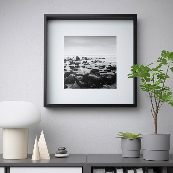 Рамка для фотографий IKEA SANNAHED 50x50 см Черная 405.281.65 405.281.65 ➜ Пакуємо МИ📦 фото